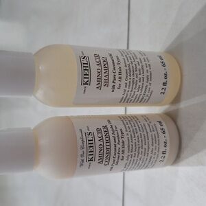 Kiehl's Amino Acid Hair Care Duo - White and Cream Conditioner And Shampoo